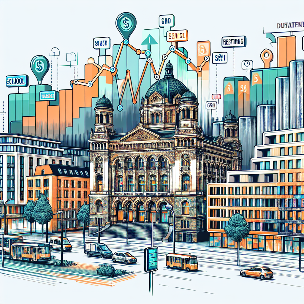 Einfluss von Bildungseinrichtungen auf Mietspiegel in Gohlis Nord.